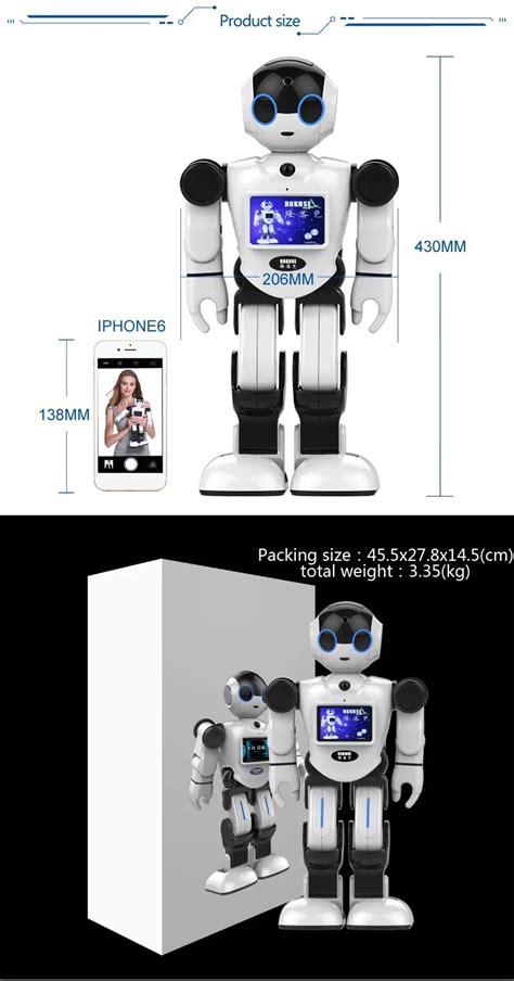 2019 Programmable Intelligent Humanoid Robot Toy For Entertainment ...