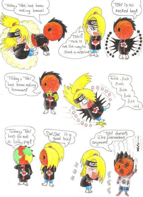 Tobi and Deidara. by bupple on DeviantArt