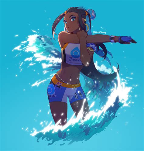 Nessa is so beautiful she might be my favorite... | Pokemon gym leaders ...