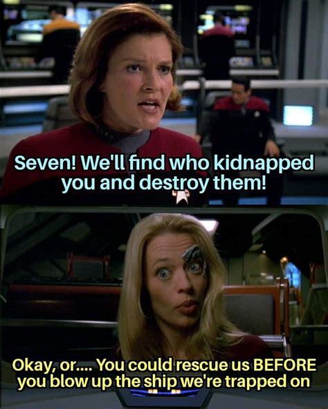 Incorrect Star Trek: Voyager Quotes - Memes - Media Chomp