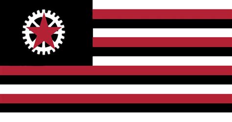 Flag for a socialist America that formed somewhere after WW1 for a ...