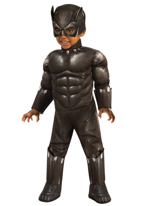 Toddler Boy's Black Panther Costume