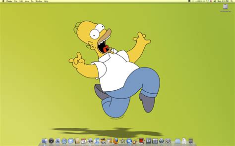 The Simpsons Mac OS X Desktop by sephyleader on DeviantArt