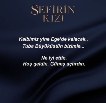 Tuba Büyüküstün joins the cast of "Sefirin Kizi"