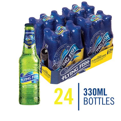 Flying Fish Pressed Lemon Flavoured Beer 24 x 330ml Bottle | Shop Today ...