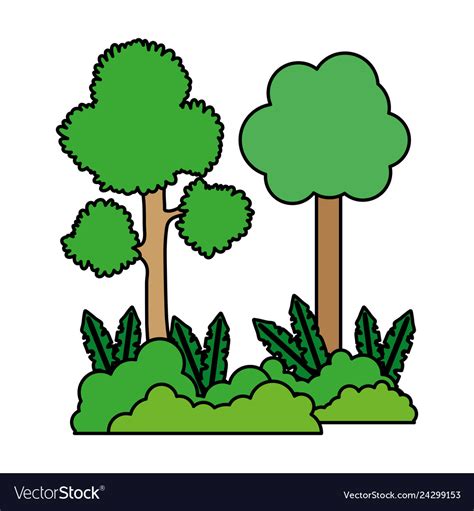 Grow More Trees Clipart Color