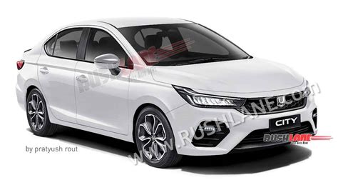 2023 Honda City Facelift Render In 6 Colours - Launch Next Month