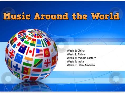 Music Around the World. | Teaching Resources