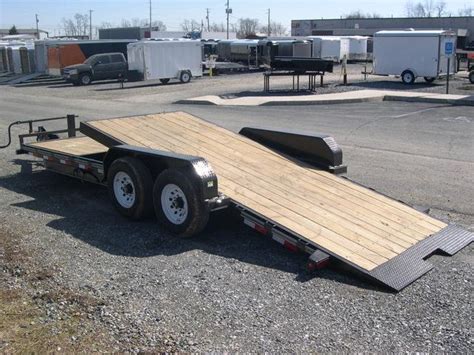 Big Tex 82" x 22 Equipment Trailer - 14K Split-Tilt