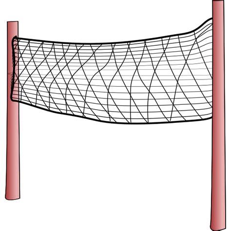 Volleyball net vector image | Free SVG