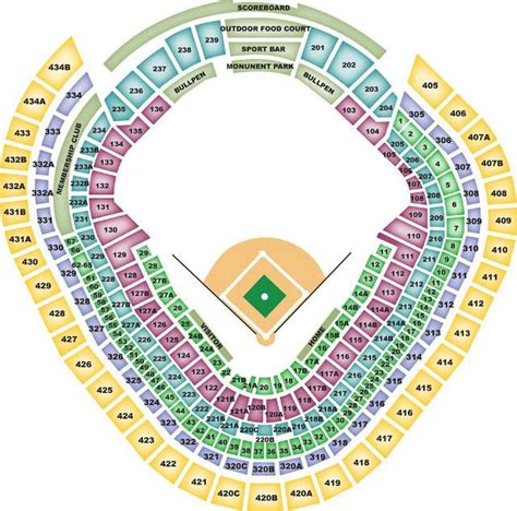 Yankee Stadium Seat Map | World Map 07