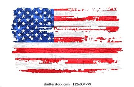 Grunge Flag Usavector American Flag Stock Vector (Royalty Free) 1126034999 | Shutterstock