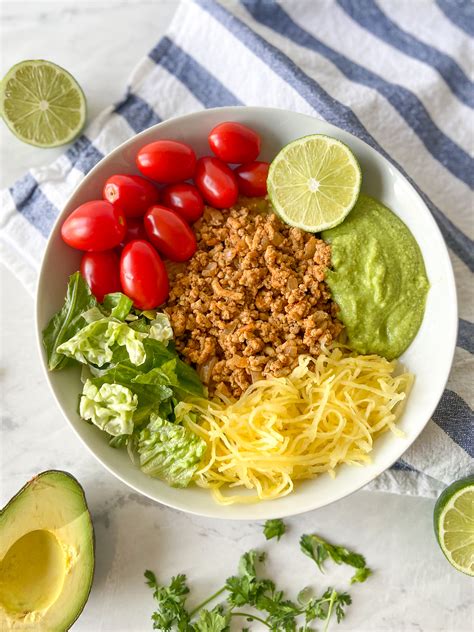 Taco Spaghetti Squash Bowl (Paleo & Whole 30)