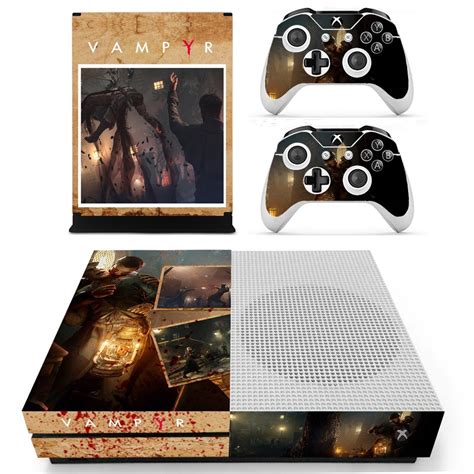 Skin Cover for Xbox One S - Vampyr Design 1 - ConsoleSkins.co