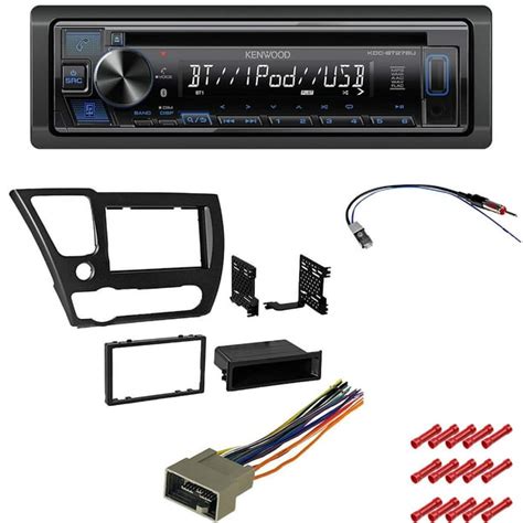 KIT8383 Kenwood Car Stereo with Bluetooth for 2013-2015 Honda Civic w ...