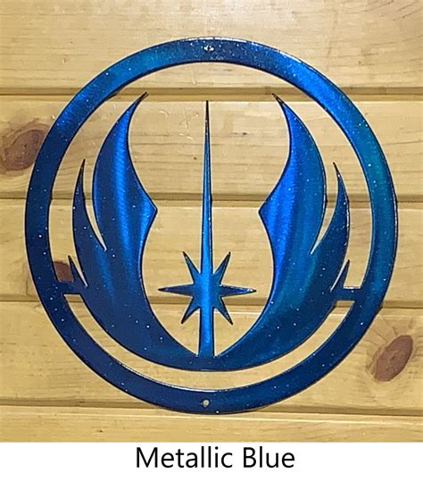 Star Wars Jedi Order Insignia / Emblem Metal Wall Art Decor | Etsy