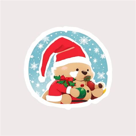 Premium Vector | Santa Stickers Bundle