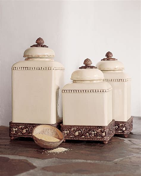 Ceramic Canister Set For Kitchen - Foter