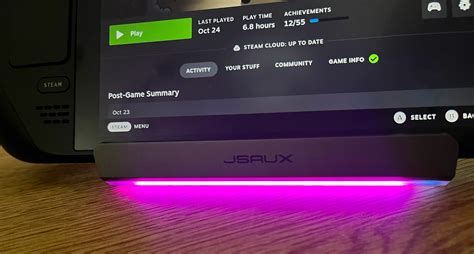 JSAUX cancels current Steam Deck Dock with RGB, after competitor pinched it | GamingOnLinux