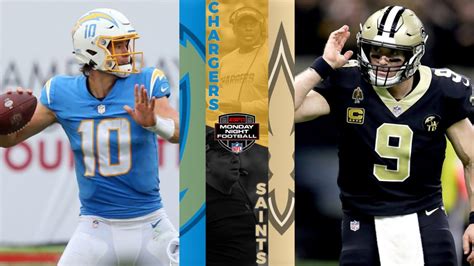 Los Angeles Chargers vs New Orleans Saints: MNF Stat Primer - Then ...