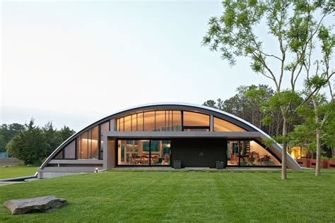 Homes Above and Below: Airplane Hangar and Underground Homes | Quonset ...