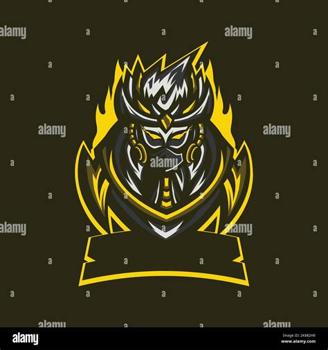 A ghost gaming logo design in black and red on black background Stock Vector Image & Art - Alamy