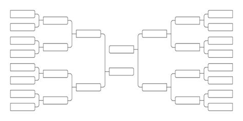 Premium Vector | 16 team tournament bracket championship template flat ...