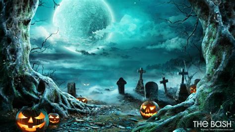 Halloween Night Zoom Background Pack Virtual Background Instant Download Halloween Background co ...