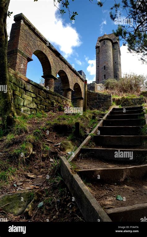 The Pigeon Tower of Rivington Pike Stock Photo - Alamy