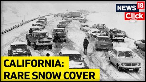 Winter Storm Causes Snow In Parts Of California | California Storm 2023 ...