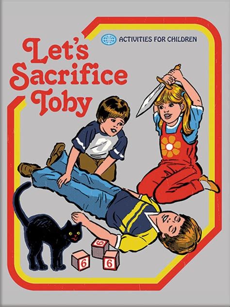 Let's Sacrifice Toby Steven Rhodes 30x40cm Print | Wall Art | Free ...