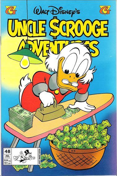 Walt Disney's Uncle Scrooge Adve... 48 A, Jul 1997 Comic Book by Gladstone