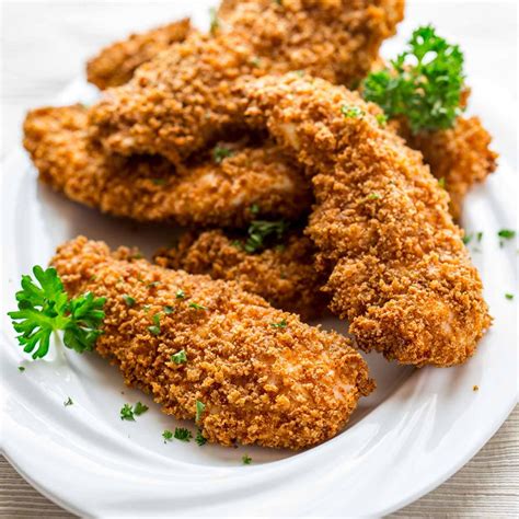 Crispy Baked Chicken Tenders - Healthy Seasonal Recipes