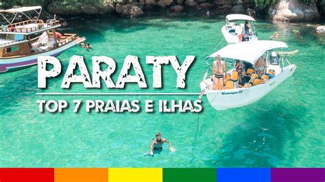 PARATY RJ: TOP 7 Melhores PRAIAS e Ilhas - Passeio de Barco - YouTube