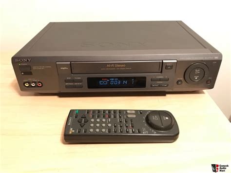 SONY Video Cassette Recorder VHS VCR Player SLV-777HF w/ remote Photo #1705756 - Aussie Audio Mart