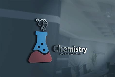 Chemistry Logo | Creative Logo Templates ~ Creative Market