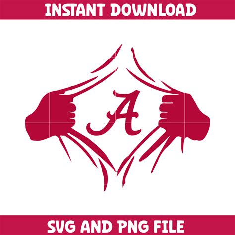 Alabama Crimson Tide Svg, Alabama logo svg, Alabama Crimson - Inspire ...