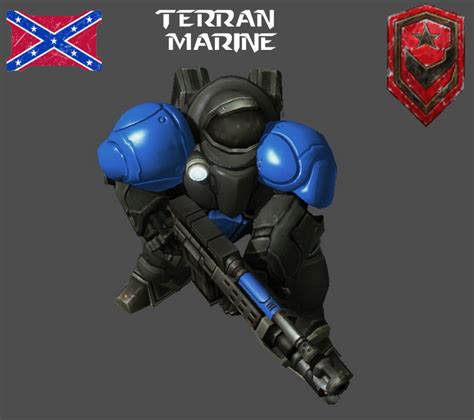 StarCraft 1 - Terran Marine by HammerTheTank on DeviantArt