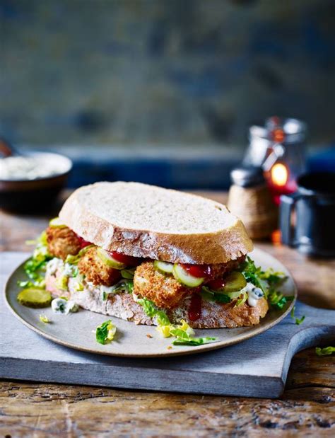 Fish finger sandwich recipe | Sainsbury's Magazine