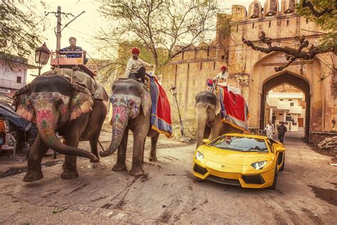 Lamborghini Aventador in India – Bernd Kammerer photography