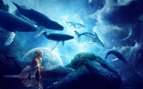 1920x1200 whales download latest wallpaper for pc World Wallpaper, Aesthetic Desktop Wallpaper ...