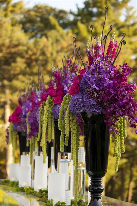 Purple Flower Arrangements