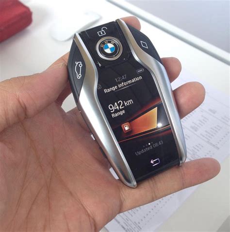 Look: We get our hands on the high-tech key of the all-new BMW 7-Series