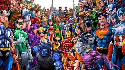 Top 10 Most Famous Superheroes Of All Time - My Bios