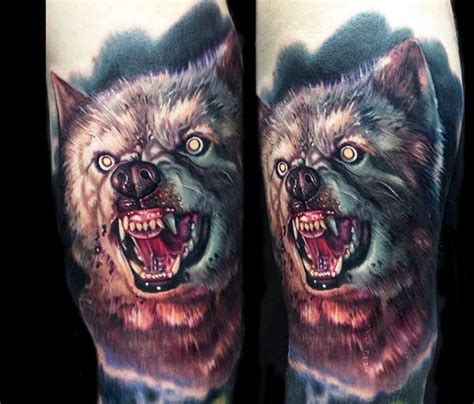 Cool wolf disign - Part 9 - Tattooimages.biz