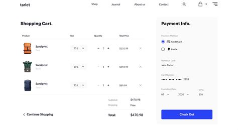 6 Payment Page Designs to Copy | Improve Your Checkout Page