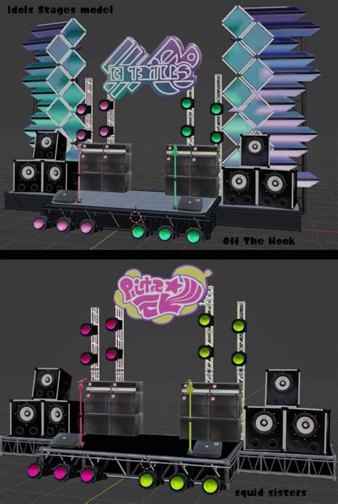 Idols Stage Props w.i.p by AntolaneYT on DeviantArt