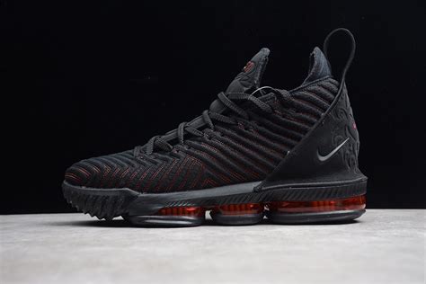 Nike Lebron 16 EP LBJ Black University Red AO2595-002 – Men Air Shoes