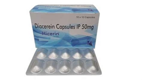 Diacerein Capsules 50 Mg at Rs 98.20 | Diacerein Capsule in New Delhi | ID: 2850323404555