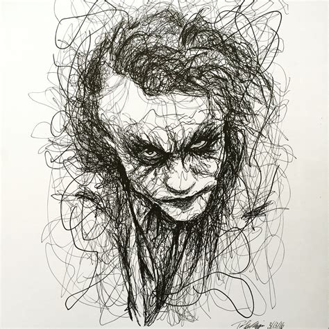 #thejoker #joker #batman #sulbone #art #artist #draw #drawing #sketch #sketchbook #messy | Joker ...